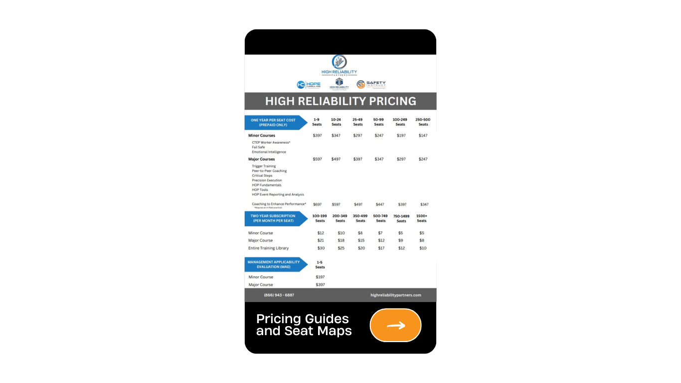 Pricing Guides and Seat Maps